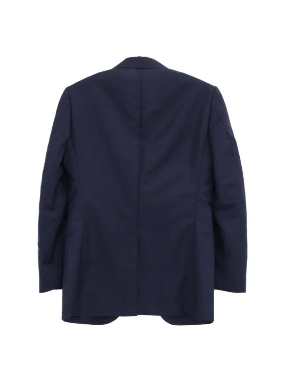 Hermes Mohair Wool Peak Lapel Single Jacket